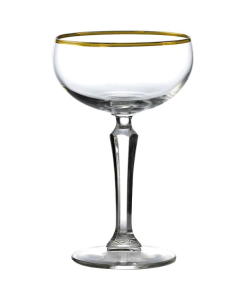 Speakeasy Gold Banded Coupe