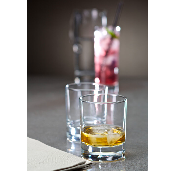 Side Double Old Fashioned